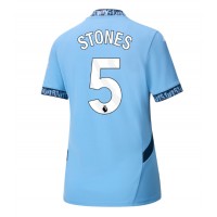 Manchester City John Stones #5 Fotballklær Hjemmedrakt Dame 2024-25 Kortermet